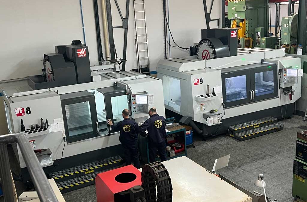 2 New machining centers for creating deep drawing dies